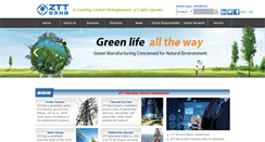 Desktop Screenshot of gb.zttcable.com